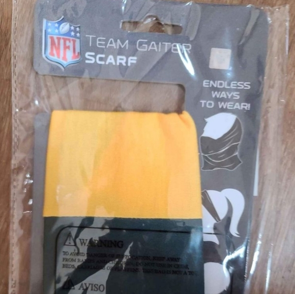 ๐ง ๐ ๐๐ NFL Green Bay Packers Gaitor Scarf NEW!!! Unisex - Picture 2 of 7
